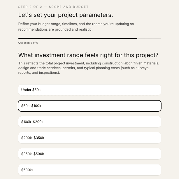 Revy budget quiz