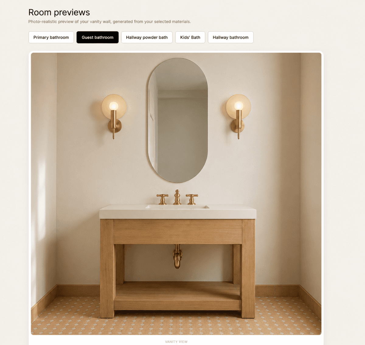 Revy design visualization