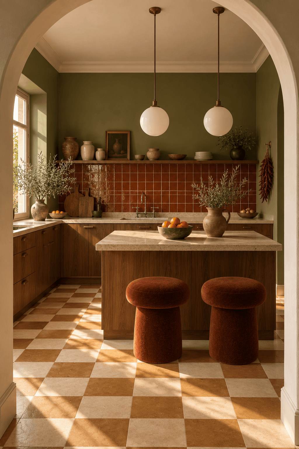 European Retro kitchen