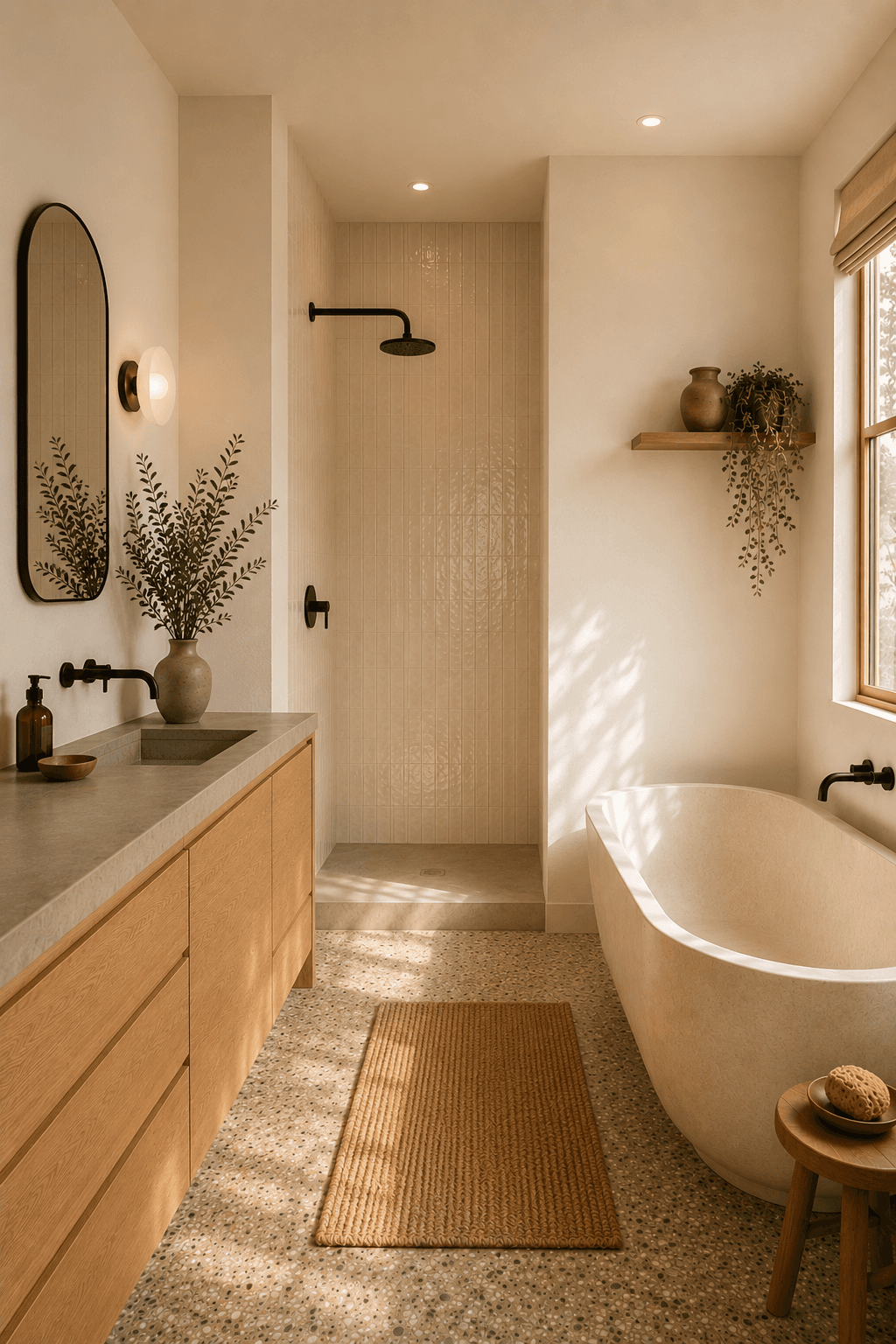 Naturalist bathroom