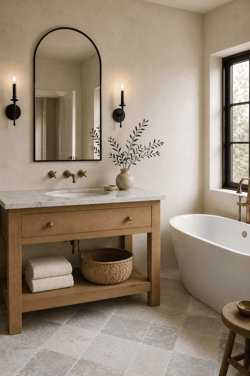 Provincial bathroom