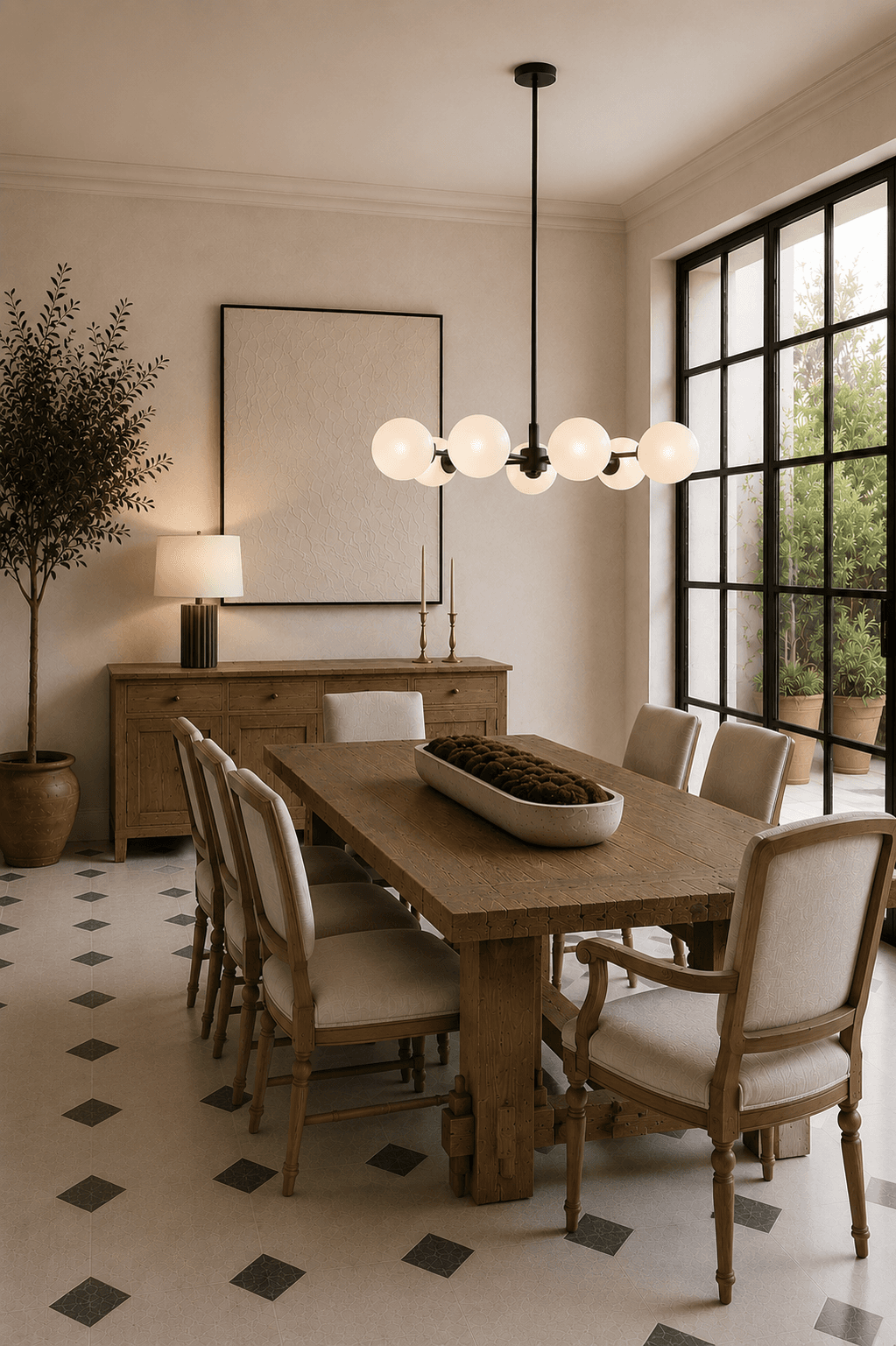 Provincial dining room